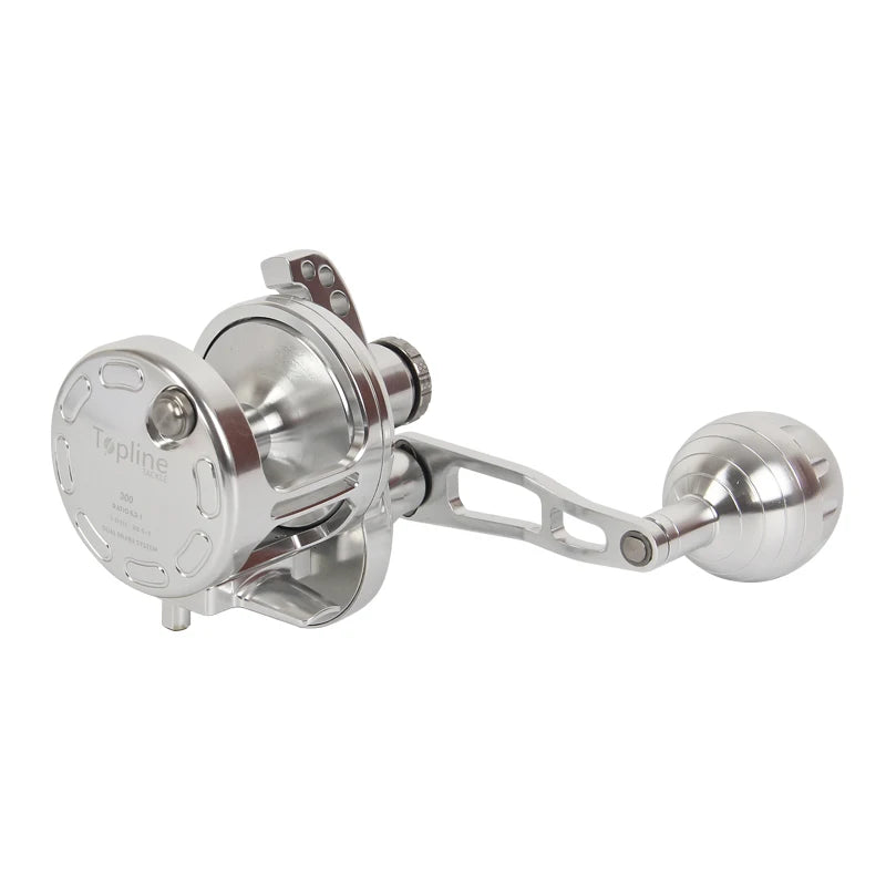 New Design Saltwater Jigging Fishing Reel Slow Jig Rod and Reel Left Right Hand Jig Big Game Fishing Overhead Reel