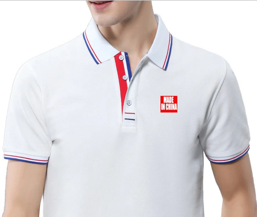 Wholesale Man Chinese Knitted Garment Polo t Shirts (cheap Polo Shirt)