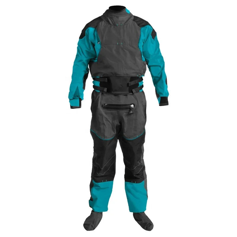 Wholesale 3 Layer Waterproof Breathable Freediving Drysuit Kayak for for Men Expedition Paddling Fishing Rafting Dry Suit