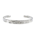 Wholesale Custom Women Stainless Steel Jewelry Handmade Hammered Cuff Bangle Bracelet