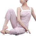 Ballet Hot Suit Adult Sweat Jumpsuit Polyester Pink Training