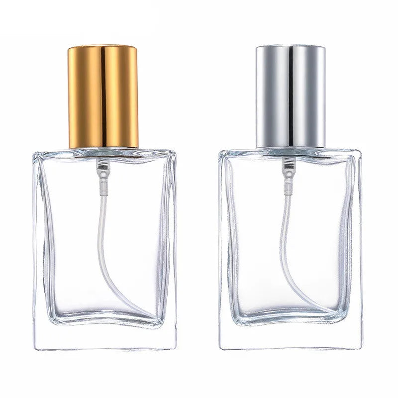 Cylinder Perfume Bottle Glass Perfume Bottle 100 ml White Perfume Bottles