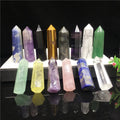 Natural Crystal Hexagonal Single-Pointed Crystal Column Ornament Natural Loose Gemstones