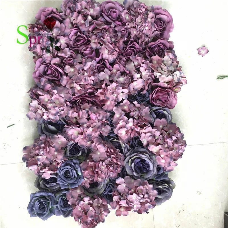 SPR FW1812291 Wedding Decoration Event Flower Wall Backdrop Decoration Hanging Artificial Flowers Wholesale Wedding Flower Wall MegaBDM
