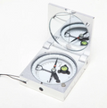 DQL-2A Professional Luminous Optical Instrument Aluminium Transit Compass for Nautical Geological Use Boussole Pocket Pointer