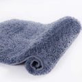 Bathroom Rug Non Slip Bath Mat for Bathroom Water Absorbent Soft Microfiber Shaggy Bathroom Mat Machine