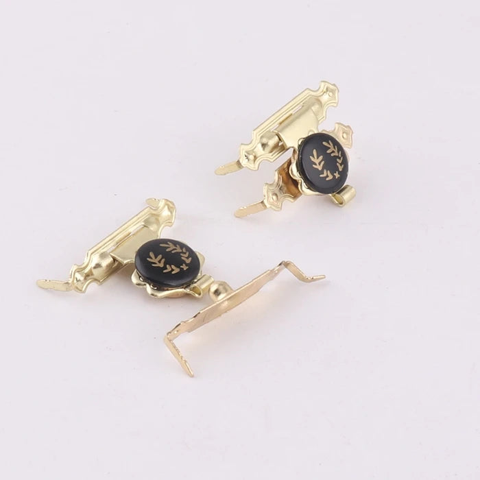 Brass Wooden Cigar Box Clasp Latch Lock for Jewelry Box Hardware Accessories