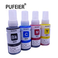70ML New Bottle 664 T664 T6641-T6644 Dye Ink Refill Kit Compatible for Epson 664 Inkjet Printer Printing Dye Based Ink