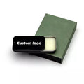 Custom logo Print Empty White Black Slid Tin Container Lip Balm Solid Cosmetics Sliding Metal Tin Box Container
