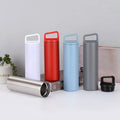 Wholesale Water Bottles 304 Stainless Steel Vacuum Straight Cup Double Wall Vacuum Bottle Skinny Tumbler With Handle