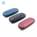 Wholesale Cheaper Low MOQ Eyeglasses Hard Case Optical Glasses Case Personalized Clip Pu Sunglasses Caes with Custom Logo