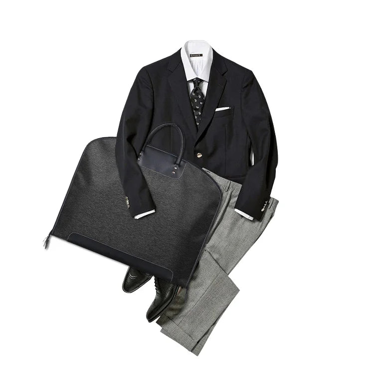 Custom Nylon Oxford Cloth High-end Suit Cover Bag Spot Dust-proof Wrinkle-proof Dress Storage Bag Can Be Customized for Suits