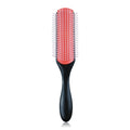 Detangling Laser Nylon Denman 9 Row Bristle Hair Brush for Men's Styling Care