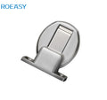 Roeasy Draft Stopper  Stainless Steel Sliding Door Stopper with Security Lock for Hotels & Homes