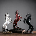 European Standing Horse Resin Statue - Elegant Home & Office Decor Bulk Wholesale for Equestrian Gifts & Luxury Interior Design