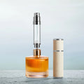 Factory Direct Sales of Aluminum Luxury Mini Leather Magnet Travel Bottom Directly Filled 5ml 8ml 10ml Atomizer Perfume Bottle