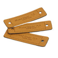Wholesale Handmade Limited Edition Leather Product for Handwork Bag Gifts Leather Tags for Clothes Shoes Sewing Accessories