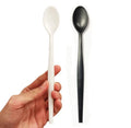 Disposable Herbel Jelly Fruit Milk Tea Spoon Color 20cm Long Handle Spoon Biodegradable PLA Yogurt Juice Stirring Spoon