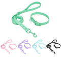 Hot Sale Comfortable Soft PVC Pet Leash Collar Set Outdoor Waterproof Modern Simple Style for Cats and Dogs