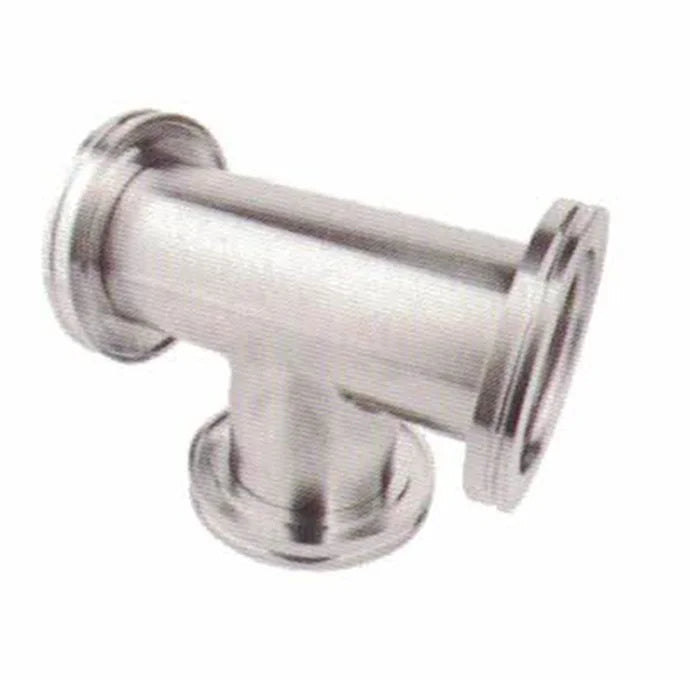 Vacuum Stainless Steel ISO Tee
