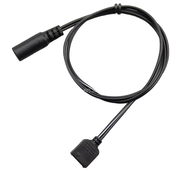 Customize DC Female Power Plug Quick Connector Wire with 4 Pins Solderless Connector for RGB LED Strip Light