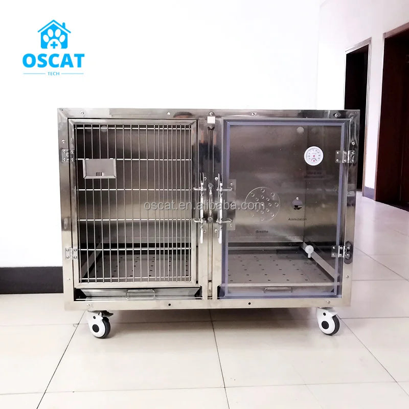 OSCAT Professional 10-Door Durable Veterinary Cage Unique Equipment for Hospital Breeding Kennel at an Price