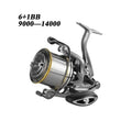 6+1 Bearings 8000/14000 Surf Fishing Reels Sea Metal Spinning Wheel Lightweight Reels Spinning Surf  Reel for Saltwater
