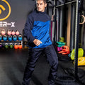 Sauna Sweat Suit Men's Plus Size Sports Running Pullover Two-piece Set Weight Loss Control Body Fat Boxing Wear