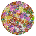 Sequin Sunflower Applique Colorful Glitter Stickers for DIY Nail Art Decor Sewing Clothing Ornaments