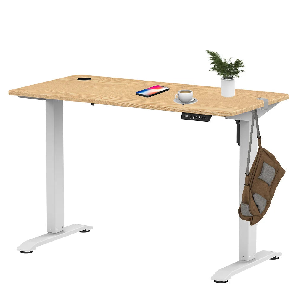 Office Electric Motorized Two-Section Legs Standing up Single Motor Electric Standing Table Frame Height Adjustable Office Desk