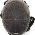 Hot Sale Human Hair Replacement System Full Swiss Lace Mens Toupee with Bleached Knots Real Natural Hairline Men's Hairpieces