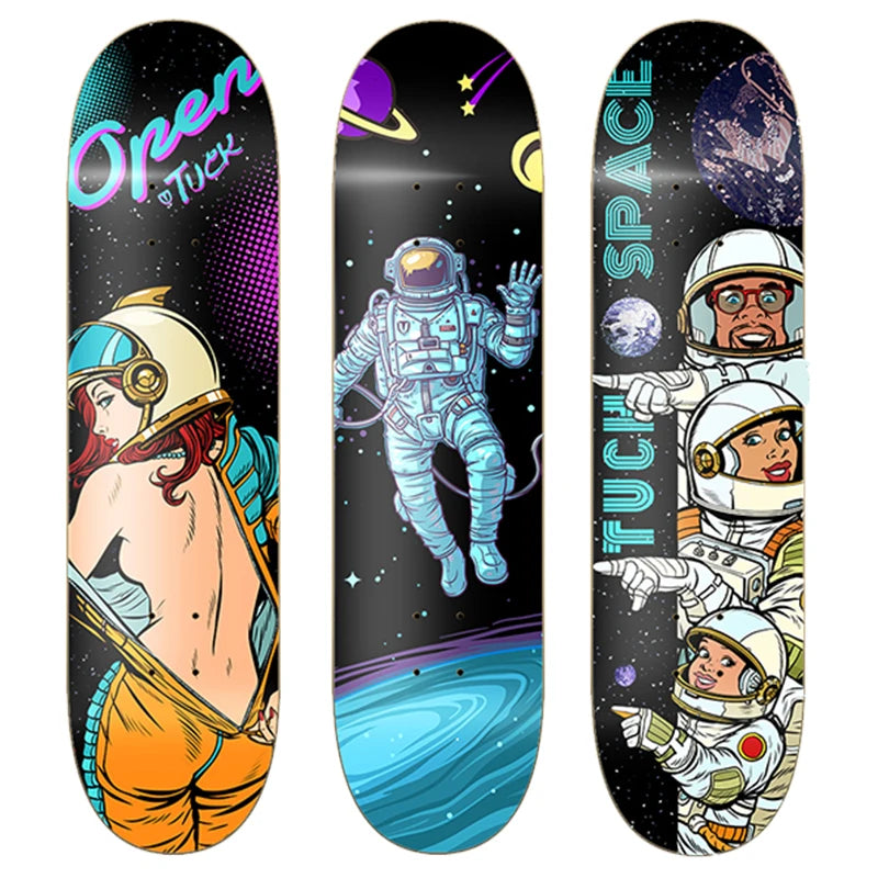 Full Size Skateboard Deck Canadian Maple Wholesale Custom Skateboard Decks