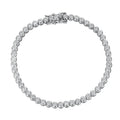 Factory Wholesale D Color VVS1 GRA Certificate 2mm Moissanite Tennis Bracelet for Women Fashionable Party Gift Idea