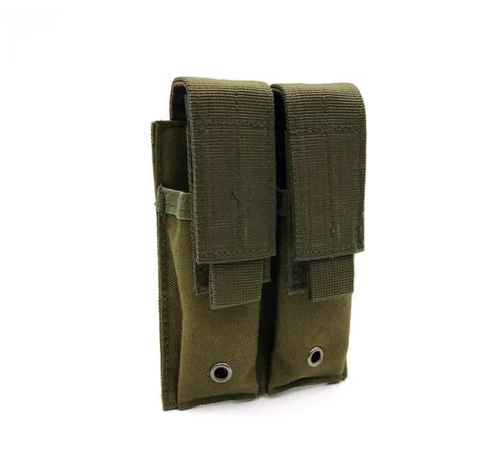 Open Top Double Kriss Mag Pouch Tactical Molle 9MM Magazine Pouch