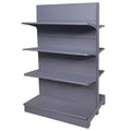 Customizable Single-Sided Supermarket Shelf Gondola Rack Factory Retail with Size Color Logo Options