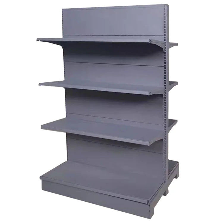 Customizable Single-Sided Supermarket Shelf Gondola Rack Factory Retail with Size Color Logo Options