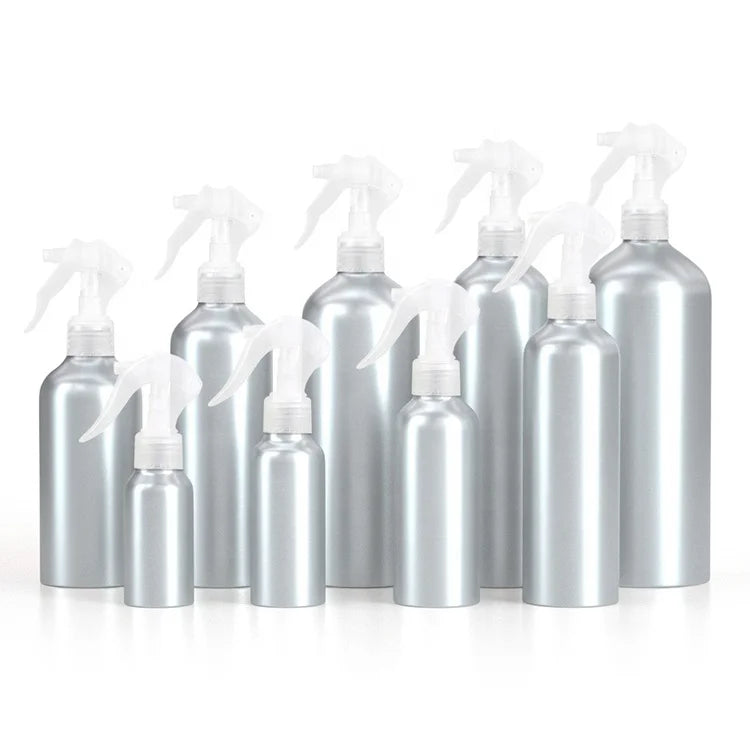 YANSEN Custom Wholesale 30-1000ml Aluminum Cosmetic Bottle with Pump Sealer Empty Spray Perfume Lotion Bottles