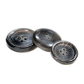 Wholesale Custom Plastic Resin Buttons 4 Hole Hand Faux Horn Buttons Urea Button for Men's Coats Summer Wear T-Shirts Swimwear