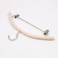 Hot Selling Hotel Wooden Suit Coat Hangers Non Slip Retro Hanger One Shoulder Seamless Solid Functional Wood Hanger