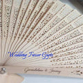 Wholesale Multifunctional Custom Carved Bamboo Hand Fan From China Suppliers for Wedding Favors and Promotional Souvenirs