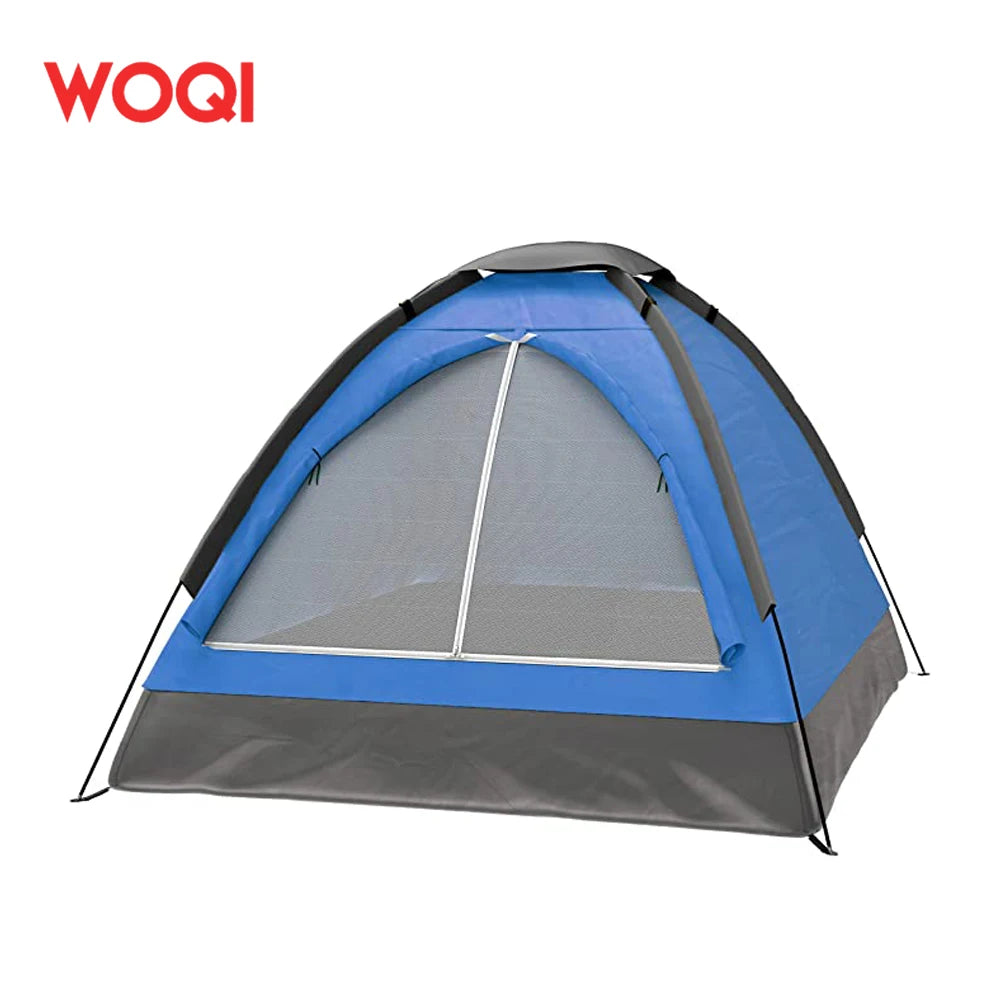 WOQI Outdoor Waterproof 1-2 Person Hiking Portable Beach Folding Automatic Popup Instant Camping Tent