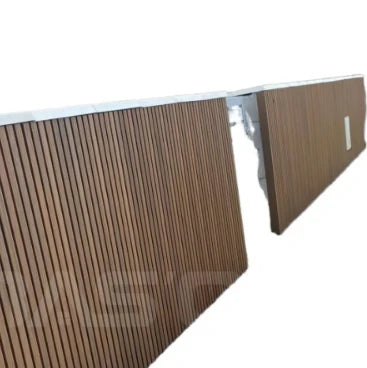 CE Certified Waterproof Modern Sound Proof Acoustic Wall Panel with Polyester Fiber and Wood for Interior Decoration