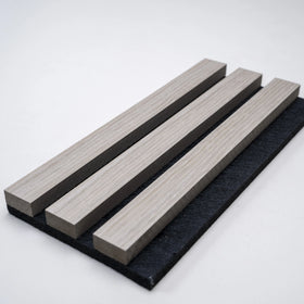 Natural Wood Veneer MDF Slat Acoustic Panels Soundproof Acoustic Panels Wood Slat Akupanel