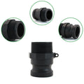 Type F Quick Connect and Disconnect Water Fittings Camlock Adapter for IBC Tote Tank