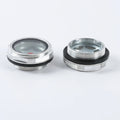 Alloy Body Liquid Level Sight Glass Gauge 30mm/50mm NPT/BSP Threaded Connection Equal Head OEM Supported for Oil Application