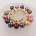 JX66 Stainless Steel Pearl Stud Earring Over 15 Colors Available High Quality Shell Pearl for Girl Woman Daughter Jewelry