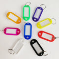 Colorful PVC UV Printed Lightweight Hard-Wearing Key Tag Luggage & Label Tag Hotel Room Number Keychain