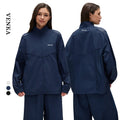 Women Mesh Patchwork Sun Protection Clothing Outdoor Lightweight Waterproof All-Match Loose Thin Stand Collar Sports Jacket