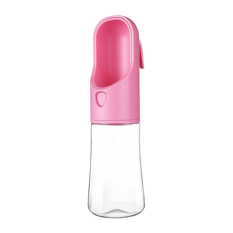 Pet Water Bottle Portable Plastic Pet Water Feeder and Travel Bowls Outdoor Dog Drinking Water Feeder