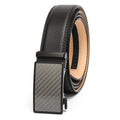 Hot Selling Luxury Men's Belt Business Leisure Trendy Design Cow Hide Material with Automatic Alloy Ratchet Buckle